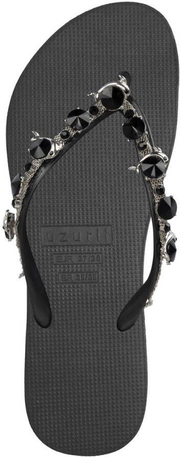 Uzurii Teenslippers Black Dolphin
