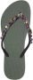 Uzurii Copa Cabana Colorful Dames Slippers Army Green - Thumbnail 2