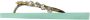 Uzurii Flower Aby Dames Slippers Mint Green | Aqua | Flower Aby - Thumbnail 2