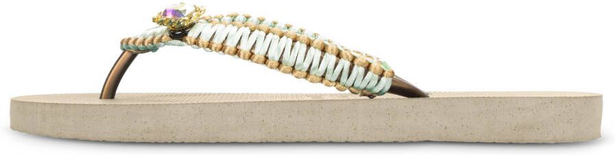 Uzurii Teenslippers Jade Macrame Switch