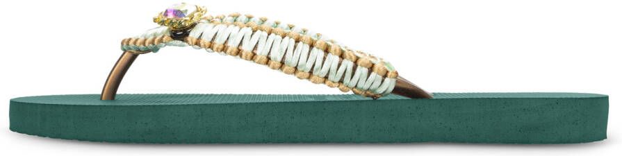 Uzurii Teenslippers Jade Macrame Switch