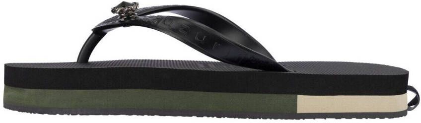 Uzurii Mondriaan Switch Mid Heel Legergroen - Foto 3