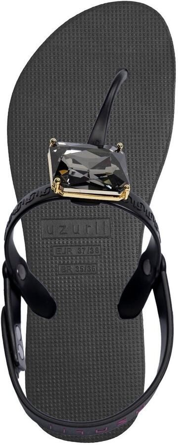 Uzurii Teenslippers Dames Zwart