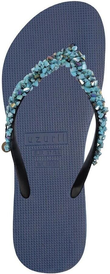 Uzurii Classic Aby Baby Blue Dames Slippers Navy | Blauw | Classic Aby Baby Blue - Foto 2