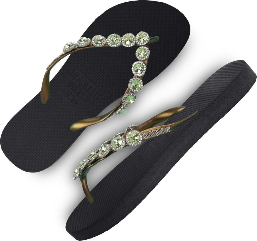 Uzurii Beatrix dames slippers Mint green - Foto 10