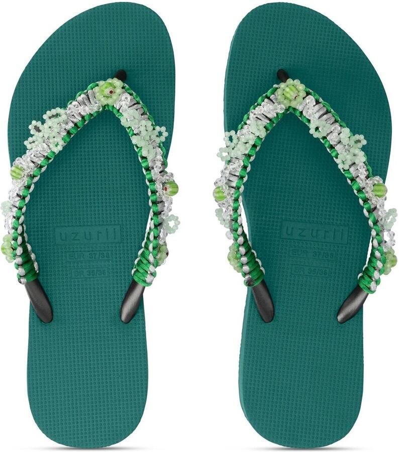 Uzurii Macrame Green Blossom Bosgroen