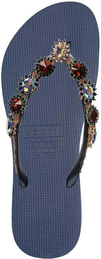 Uzurii Monroe Dames Slippers Navy Blue | Blauw | Kunststof - Foto 4