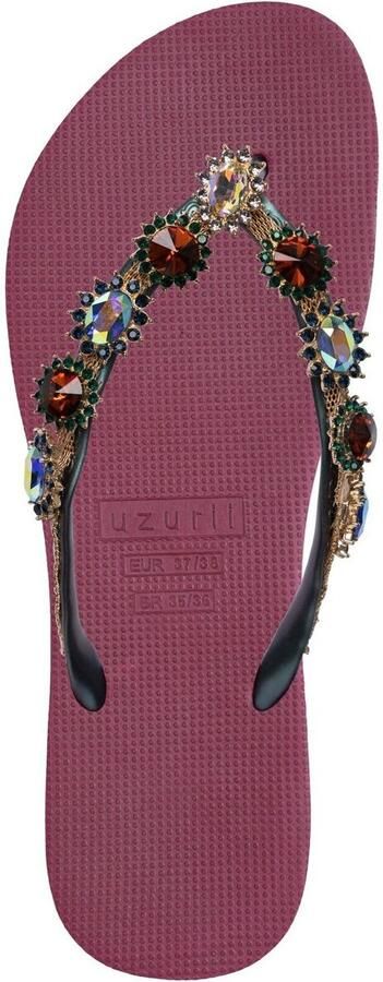 Uzurii Monroe Dames Slippers Ruby | Bordeaux | Kunststof - Foto 4