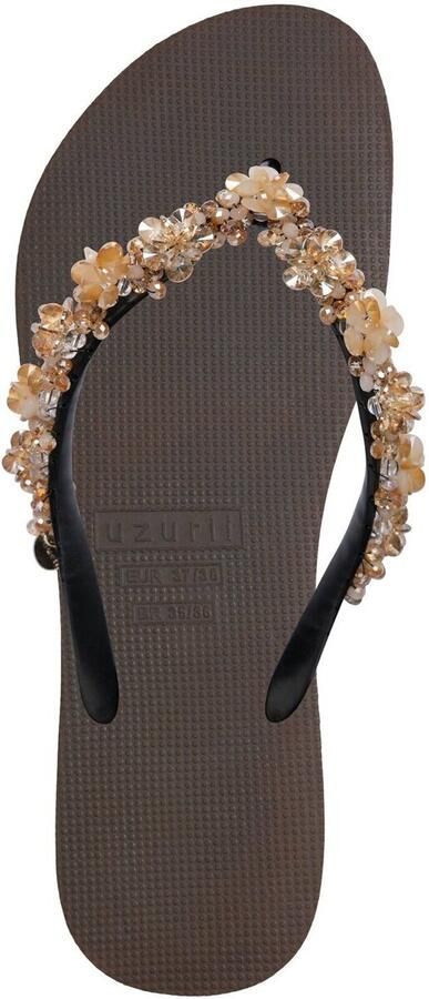 Uzurii Precious Bloom Gold Dames Slippers Coffee | Bruin | Precious Bloom Gold - Foto 11