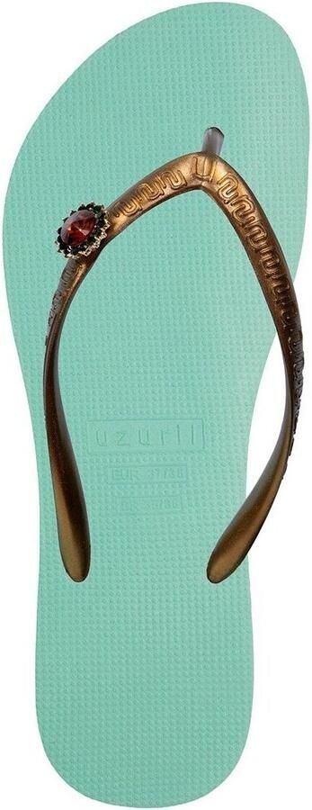 Uzurii Original Switch Dames Slippers Mint Green | Aqua | Kunststof - Foto 4