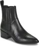 Vagabond Shoemakers Western Stijl Leren Laarzen Black Dames - Thumbnail 5