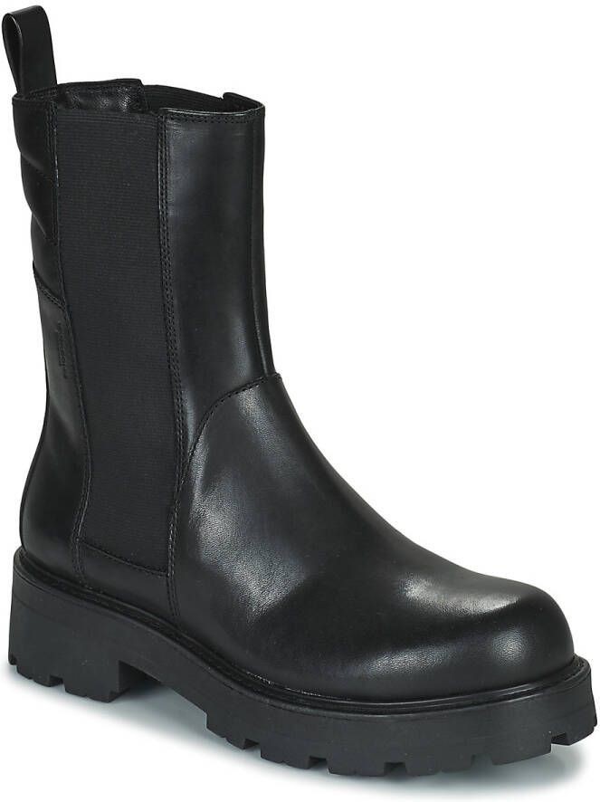 Vagabond Shoemakers Cosmo 2.0 Klassieke Zwarte Leren Booties Black Dames - Foto 6