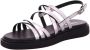 Vagabond Shoemakers Zilveren Leren Sandalen Connie 583 Multicolor Dames - Thumbnail 4