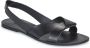 Vagabond Shoemakers Zwarte Leren Kruisband Sandaal Tia Black Dames - Thumbnail 4