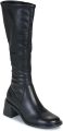 VAGABOND SHOEMAKERS Vega Laarzen Leatherlook Dames Zwart - Zwart