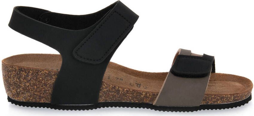 Valleverde Platte sandalen NERO