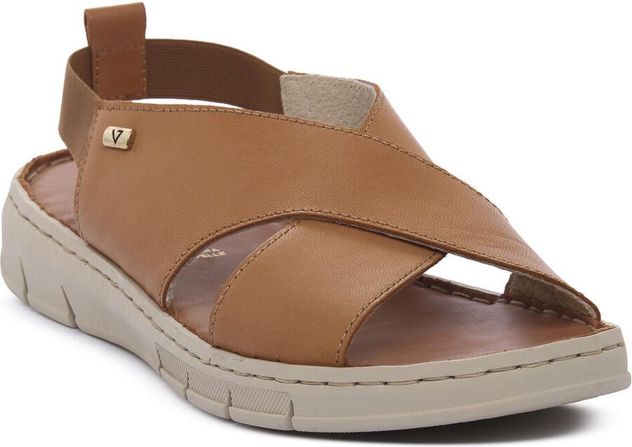 Valleverde Platte sandalen BRANDY VITELLO