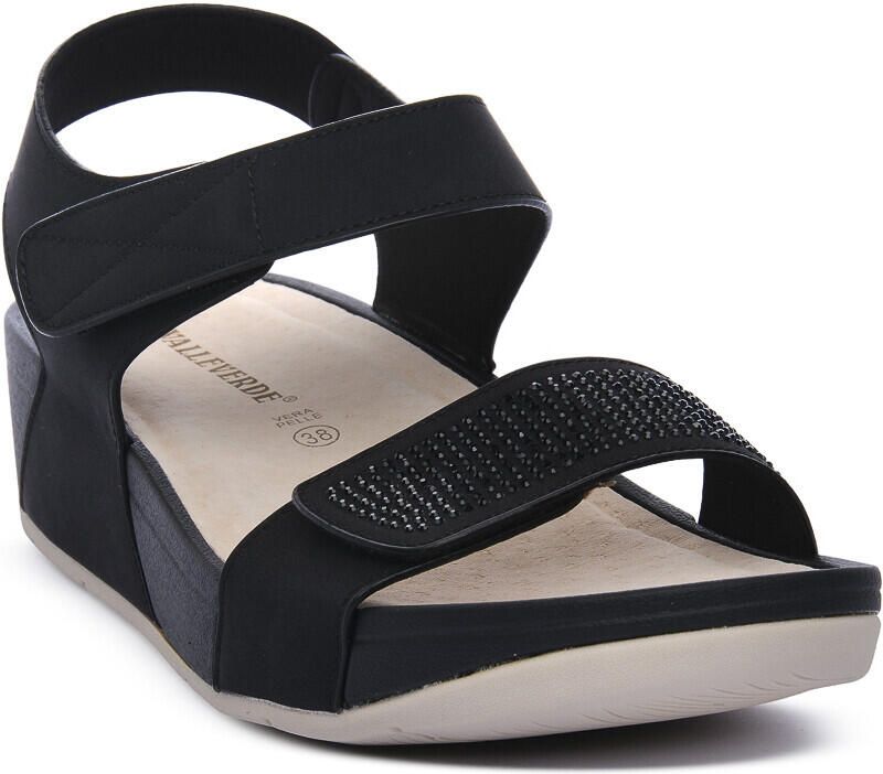 Valleverde Sandalen BLACK