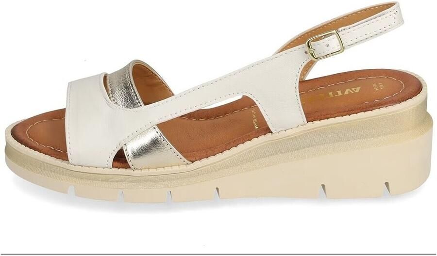 Valleverde Sandalen met sleehak 28011