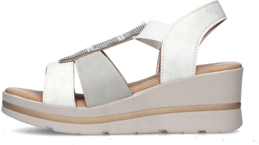 Valleverde Sandalen met sleehak 55581