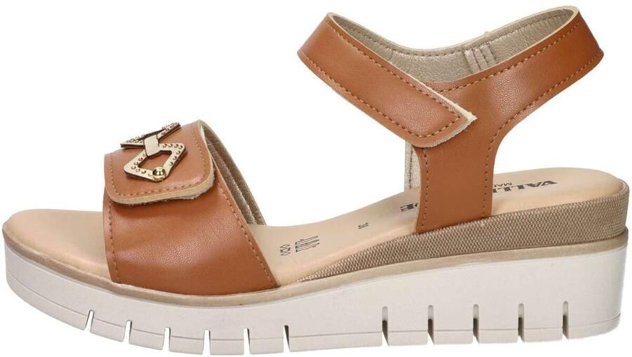 Valleverde Sandalen met sleehak 55590