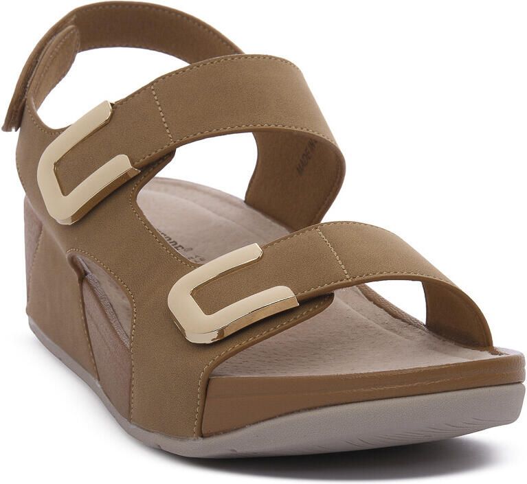 Valleverde Sandalen met sleehak CUOIO