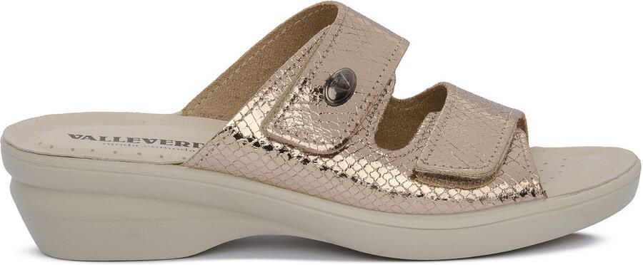 Valleverde Sandalen met sleehak ORO