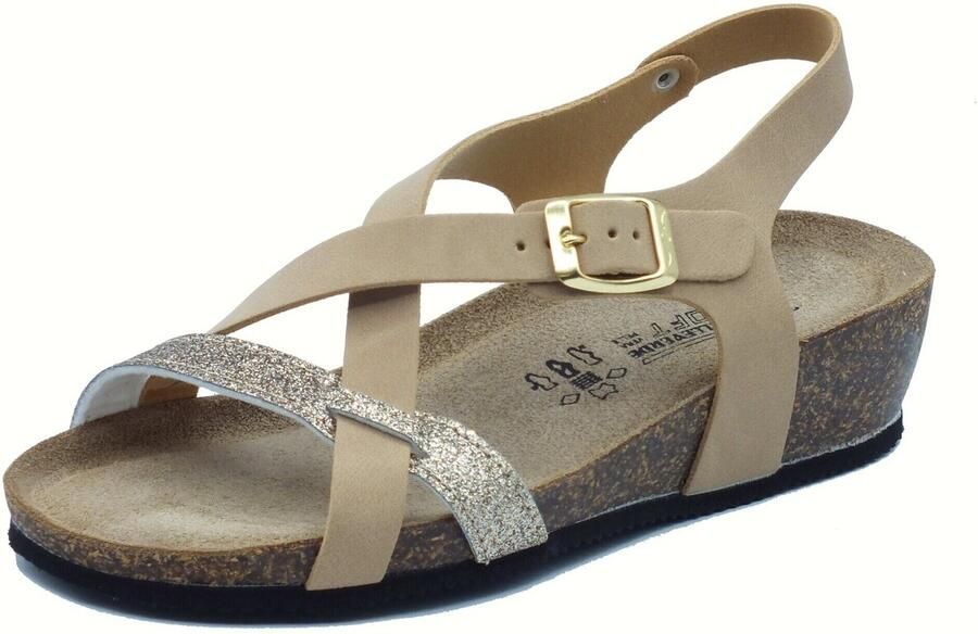 Valleverde Sandalen met sleehak VG324AT