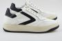 Valsport 1920 Witte leren uniseks handgemaakte sneakers - Thumbnail 2