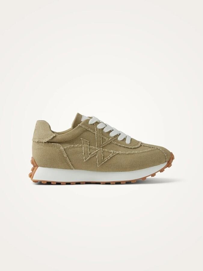 Vanessa Wu Lage Sneakers Flow Staple Kaki