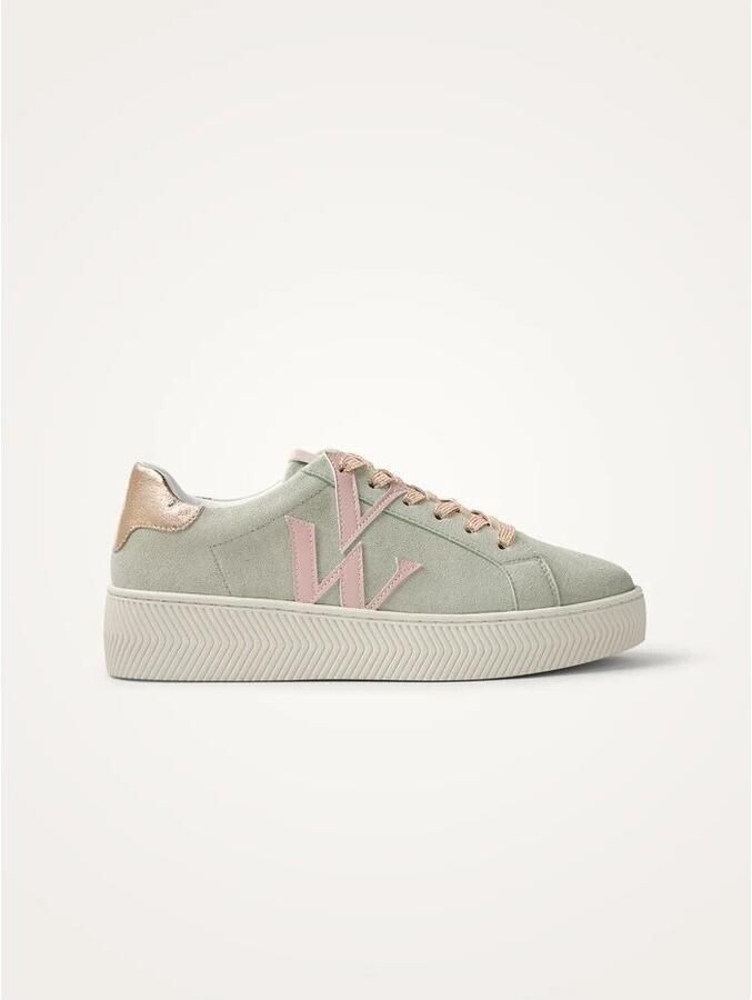 Vanessa Wu Lage Sneakers Jane Vert