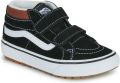 VANS MTE SK8-Mid sneakers zwart bruin wit - Zwart