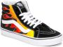 Vans Ua Sk8-Hi Reissue (Flame) (Flame)Black Black Tr Wht - Thumbnail 3