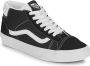Vans Klassieke Mid Skool Sneakers Black Heren - Thumbnail 3