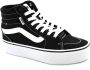 Vans Ua Sk8 Hi Platform 2.0 Womens Black True White Schoenmaat 36 1 2 Sneakers VN0A3TKN6BT - Thumbnail 7
