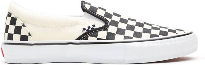 Vans Skate slip-on schoenen checkerboard black off-white - Foto 2