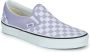 Vans Ruitpatroon Slip-on Sneaker Languid Lavendel Wit Purple Dames - Thumbnail 2