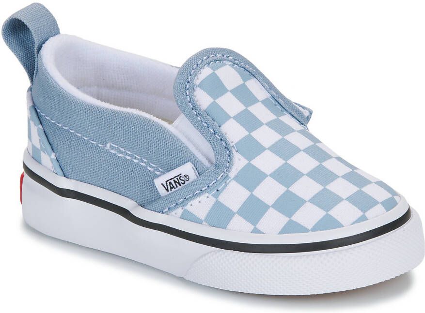 Vans Instappers TD Slip-On V COLOR THEORY CHECKERBOARD DUSTY BLUE