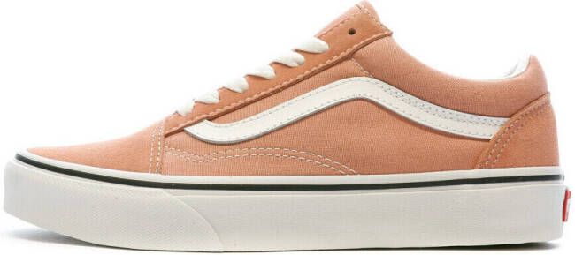VANS Old Skool suède sneakers roze wit