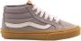 VANS SK8-Mid Reissue V sneakers grijs wit - Thumbnail 3