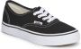 Vans Authentic Zwart Textiel Effen 32.5 Sneakers - Thumbnail 3