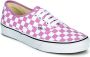 Vans Geruite Orchidee Lage Sneakers Pink Dames - Thumbnail 2