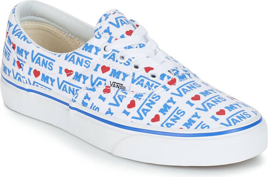 Vans Era Dames Schoenen White Textil Foot Locker
