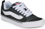 Vans Knu Skool | Black True White Zwart Suede Lage sneakers Unisex - Thumbnail 3