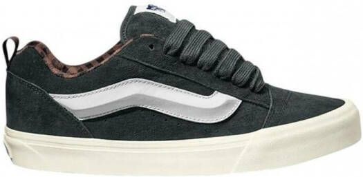 Vans Lage Sneakers knu_skool_pig_suede_plain_scarab