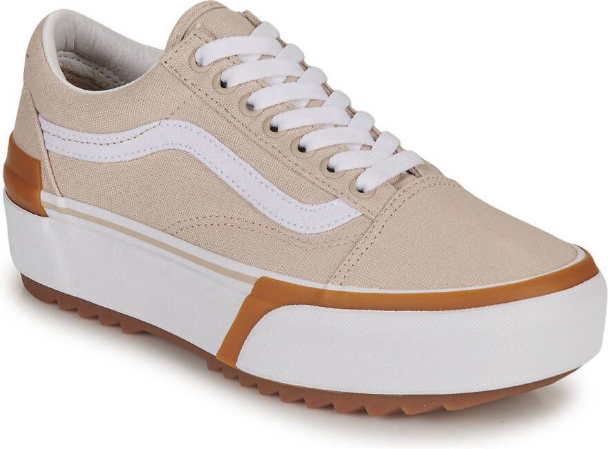 Vans Beige Lage Sneakers Ua Old Skool Stacked - Foto 3
