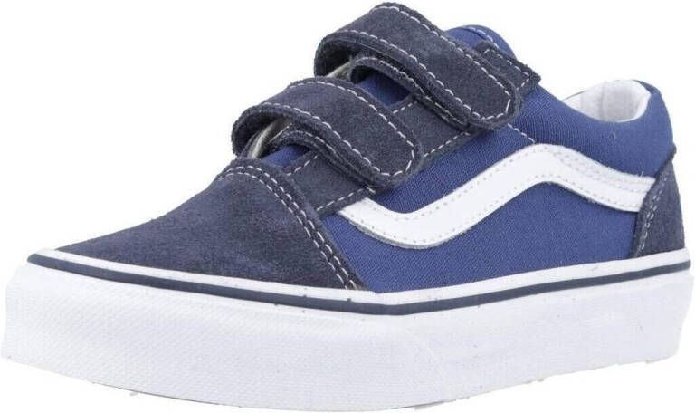 Vans Old Skool sneakers zwart donkerblauw Canvas Meerkleurig 34 - Foto 10