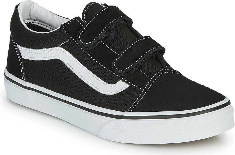 Vans Jn Old Skool V (gs) Skate Schoenen black true white maat: 36 beschikbare maaten:35 36 38.5 39 36.5 - Foto 9
