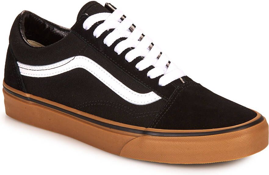 Vans Old Skool Gumsole Zwart Wit