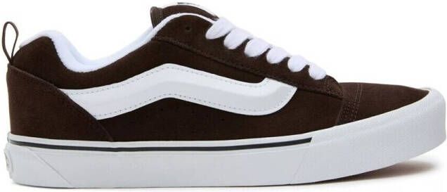 Vans Lifestyle Sneaker Knu Skool 0009Q VNNWH Brown White - Foto 5